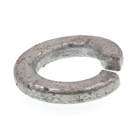 Prime-Line Split Lock Washer, For Screw Size 1/2 in Steel, Galvanized Finish, 50 PK 9082383